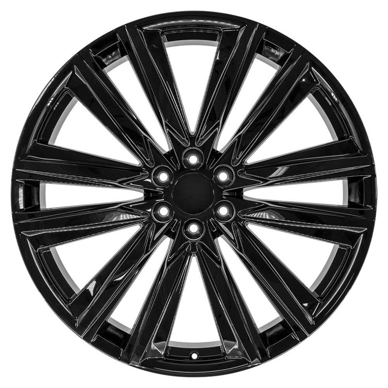 Wheel 26in Replica CA91 fits Cadillac Escalade 26x10 Black