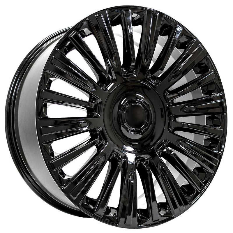 Wheel 22in Replica CA92 fits Cadillac Escalade 22x9 Gloss Black