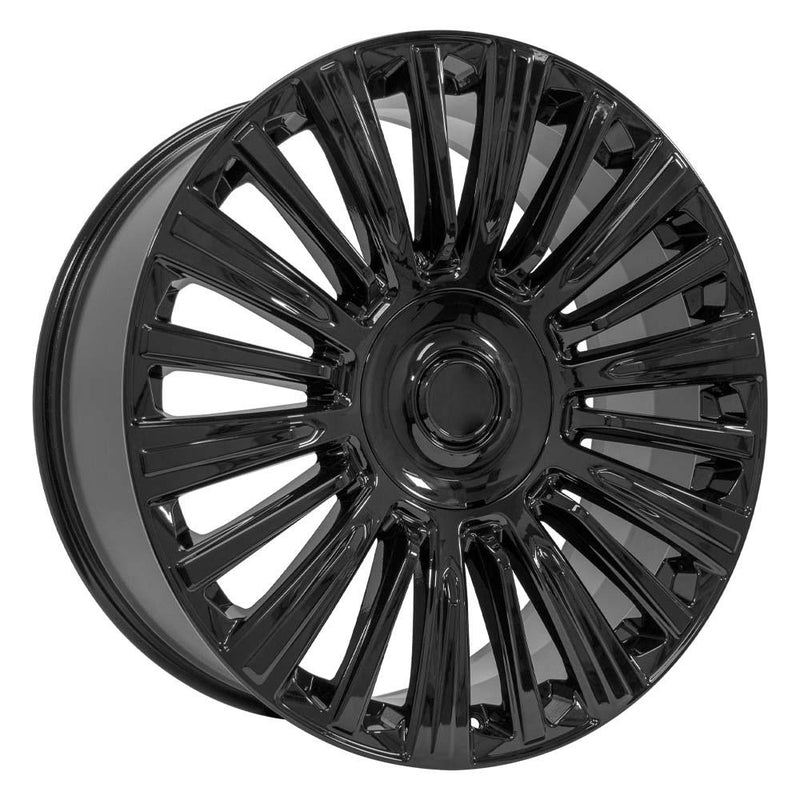 Wheel 24in Replica CA92 fits Cadillac Escalade 24x10 Gloss Black