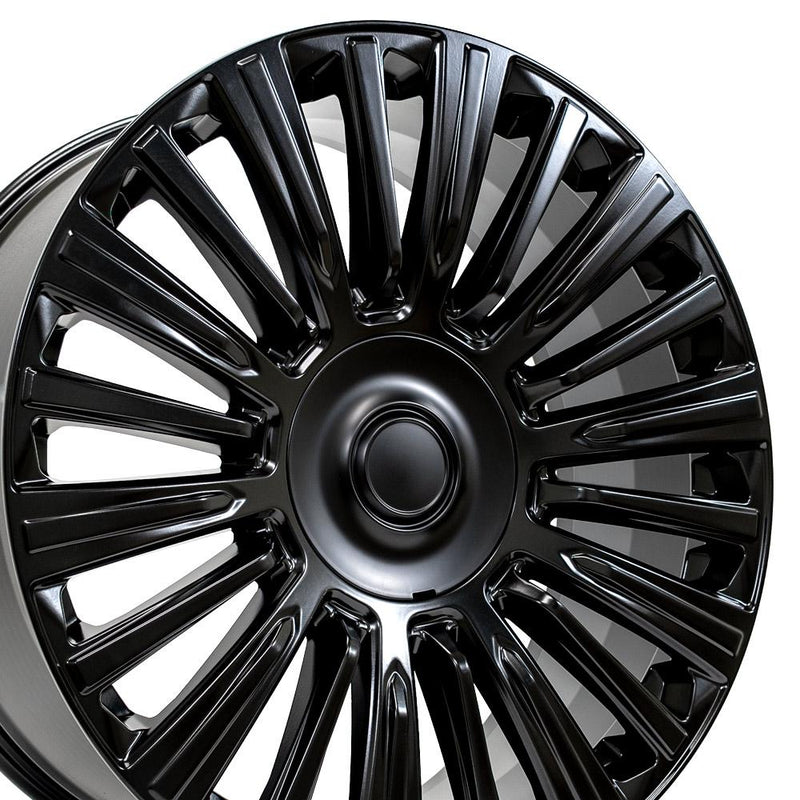 Wheel 24in Replica CA92 fits Cadillac Escalade 24x10 Satin Black