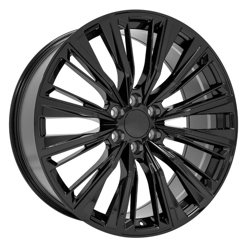 Wheel 24in Replica CA93 fits Cadillac Escalade 24x10 Gloss Black