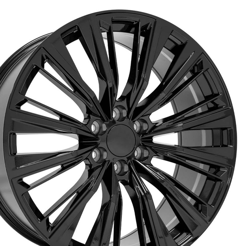 Wheel 24in Replica CA93 fits Cadillac Escalade 24x10 Gloss Black