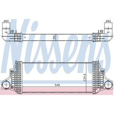 Intercooler  CAC010074