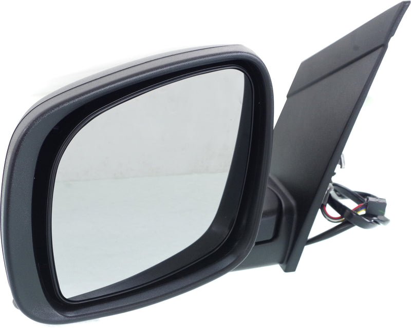 Driver Side Mirror, Power, Power Folding, Heated, Textured Black, W/o Signal Light | CH1320384
