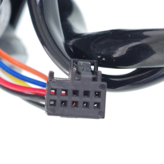 Driver Side Mirror, Power, Power Folding, Heated, Textured Black, W/o Signal Light | CH1320384