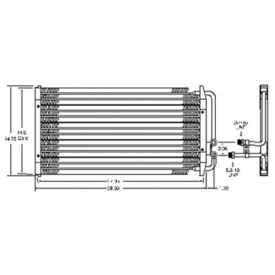 A/C Condenser  CND36402