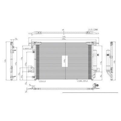 A/C Condenser  CND3747