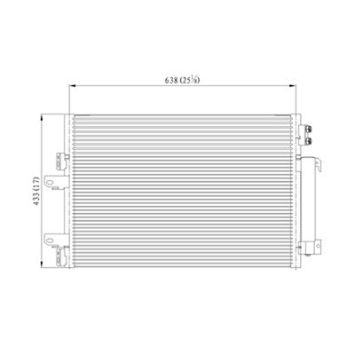 A/C Condenser  CND3982
