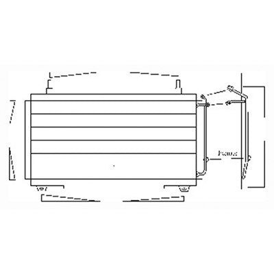 A/C Condenser  CND40051