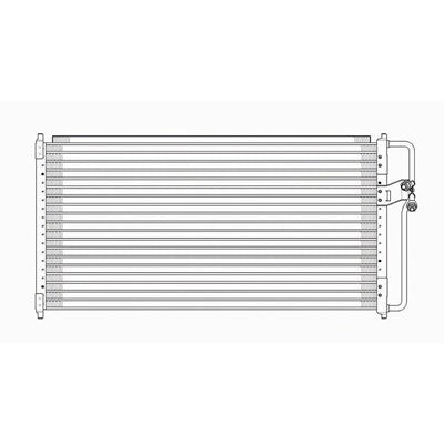A/C Condenser  CND40083