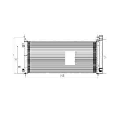 A/C Condenser  CND4892