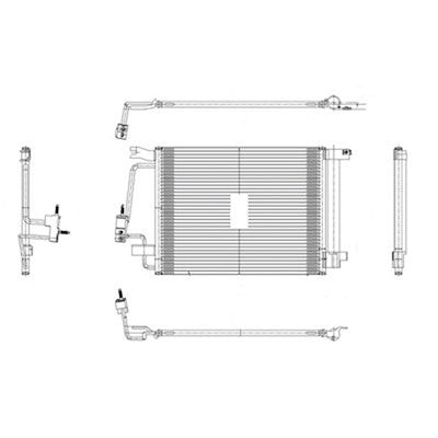 A/C Condenser  CNDDPI3668