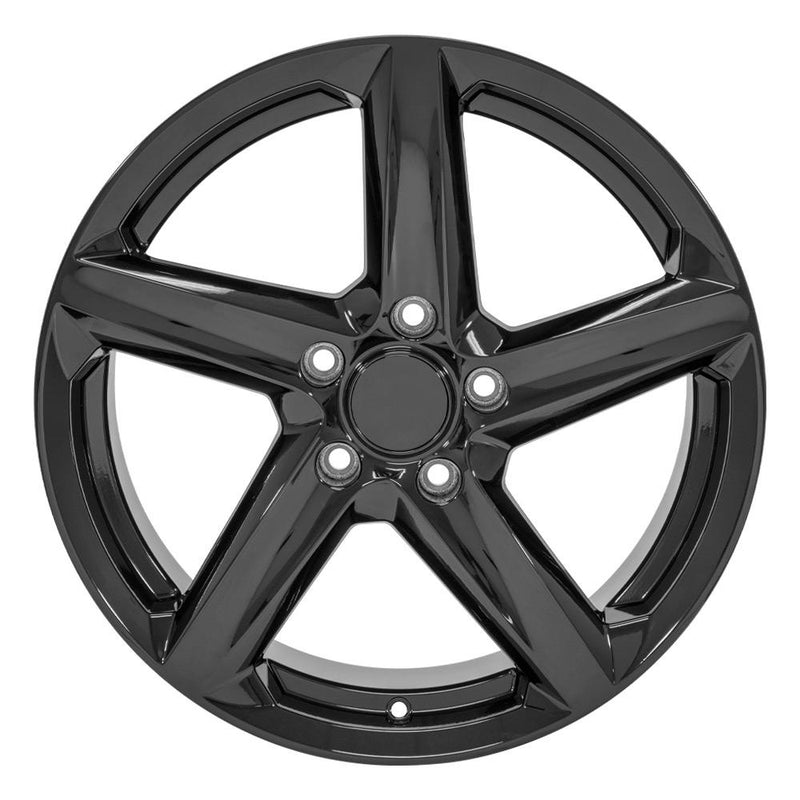 Wheel 18in Replica CV02C fits Chevrolet C7 Corvette 18x8.5 Gloss Black