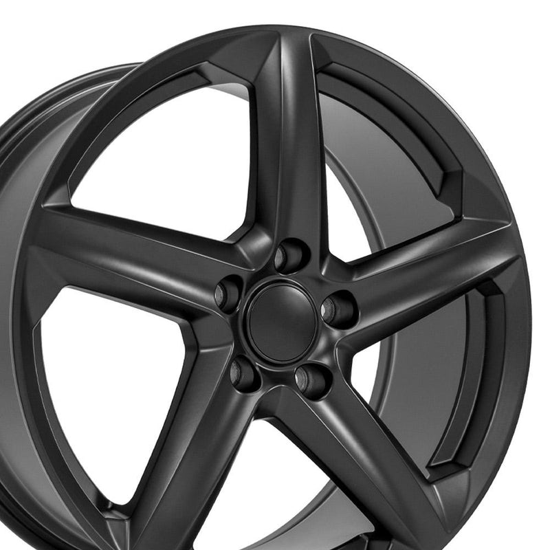 Wheel 19in Replica CV02D fits Chevrolet C8 Corvette 19x8.5 Satin Black