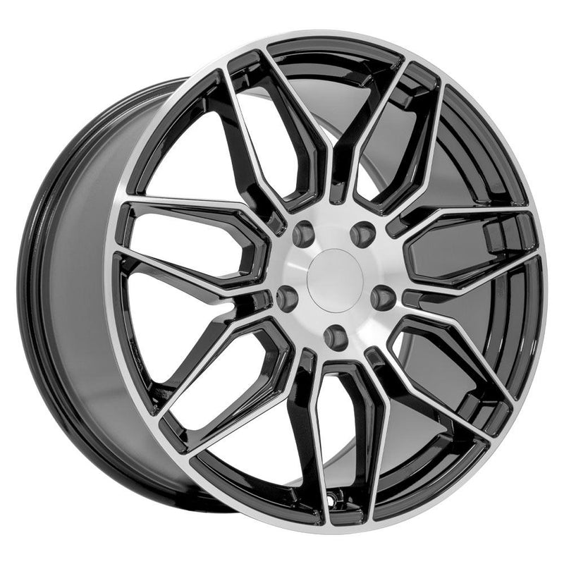 Wheel 19in Replica CV03C fits Chevrolet C7 Corvette 19x10 Gunmetal Machined