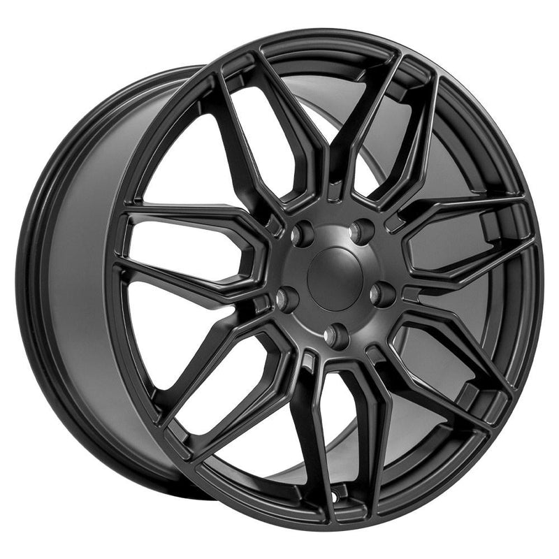 Wheel 19in Replica CV03C fits Chevrolet C7 Corvette 19x10 Satin Black