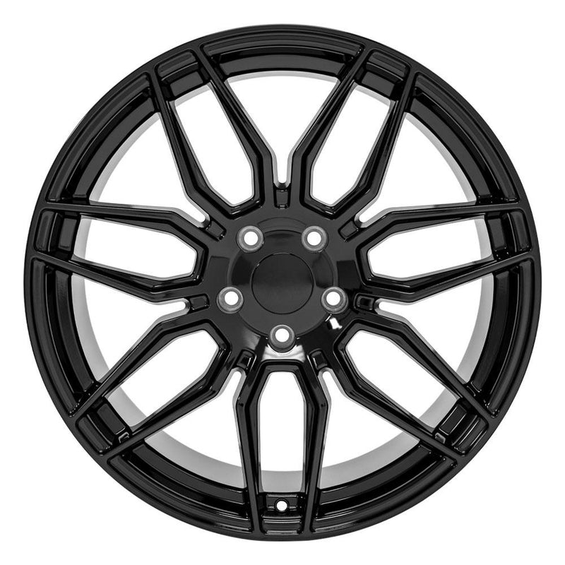 Wheel 20in Replica CV03D fits Chevrolet C8 Corvette 20x11 Gloss Black