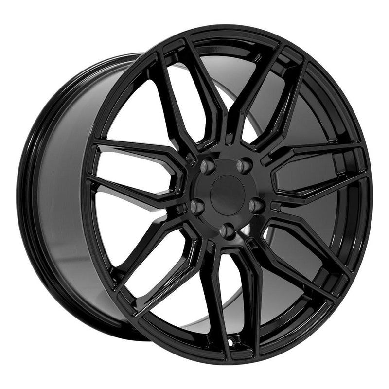 Wheel 20in Replica CV03D fits Chevrolet C8 Corvette 20x11 Gloss Black