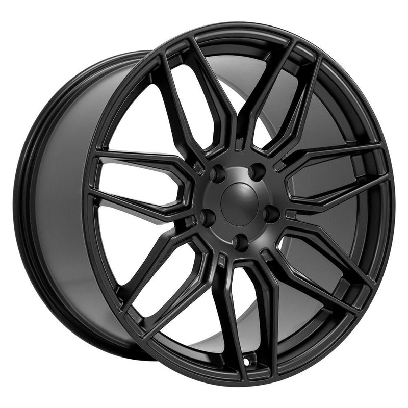 Wheel 20in Replica CV03D fits Chevrolet C8 Corvette 20x11 Satin Black