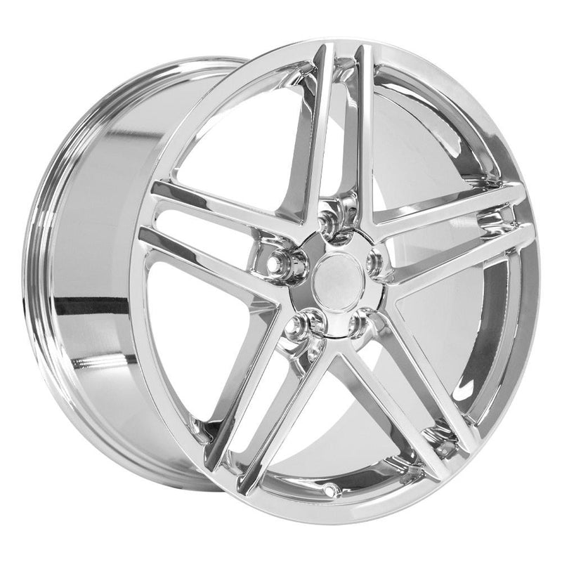 Wheel 19in Replica CV07B fits Chevrolet Corvette C6 Z06 19x10 Chrome