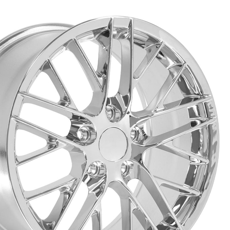 Wheel 18in Replica CV08B fits Chevrolet Corvette C6 ZR1 18x8.5 Chrome