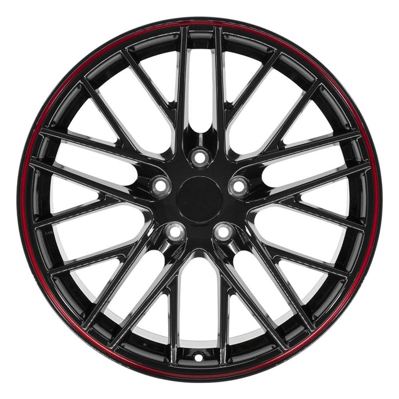 Wheel 19in Replica CV08B fits Chevrolet Corvette C6 ZR1 19x10 Redline