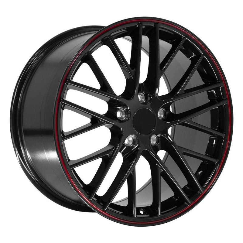 Wheel 19in Replica CV08B fits Chevrolet Corvette C6 ZR1 19x10 Redline