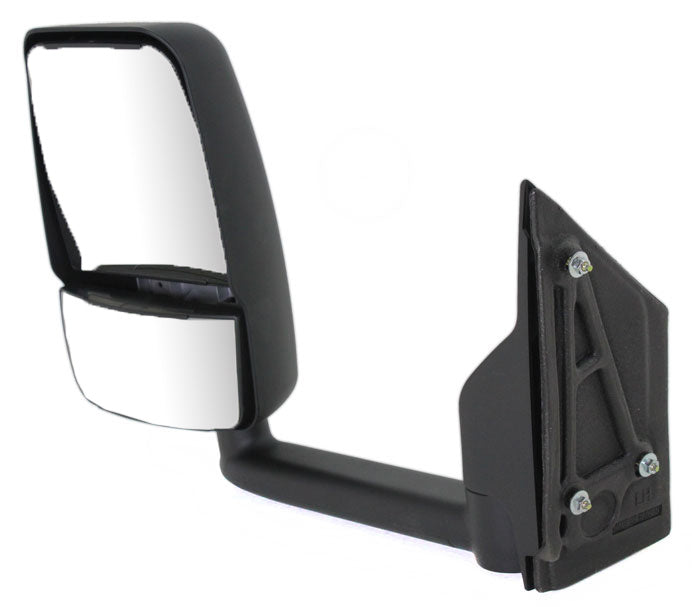 Driver Side Towing Mirror, Manual Adjust, Manual Folding, Non-Heated, Textured Black | GM1320426