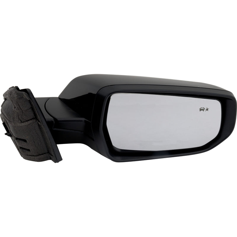 Passenger Side Mirror, Power, Manual Folding, Heated, Paintable, Without Signal Light, Without memory, Without Puddle Light, Without Auto-Dimming, With Blind Spot Detection in Glass | GM1321614
