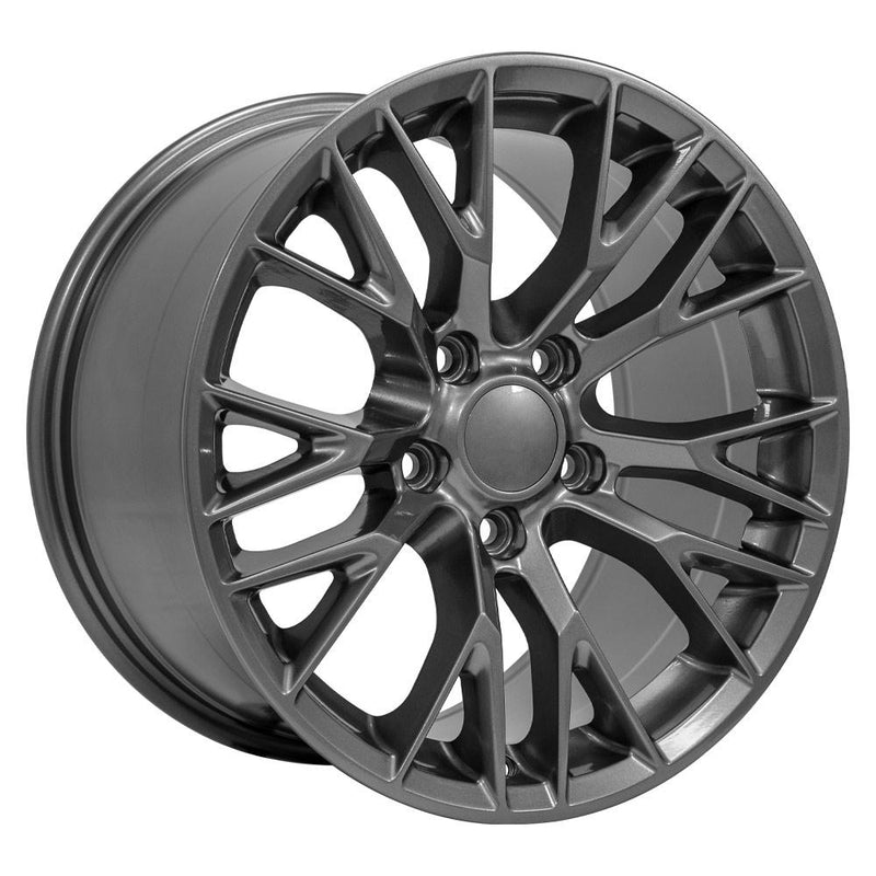 Wheel 17in Replica CV22 fits Chevrolet Corvette C7 Z06 17x9.5 Gunmetal