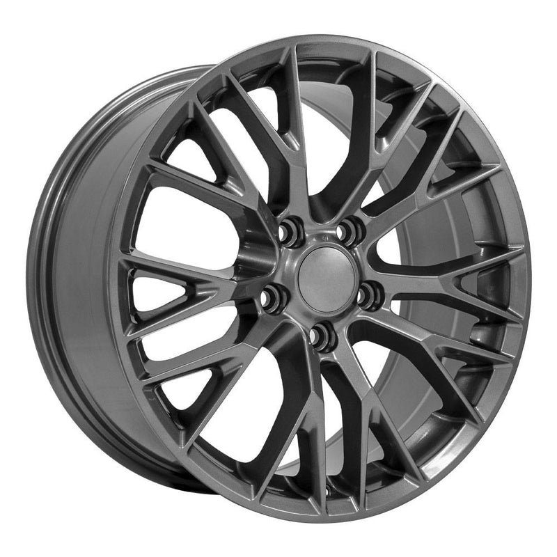 Wheel 18in Replica CV22 fits Chevrolet Corvette C7 Z06 18x8.5 Gunmetal