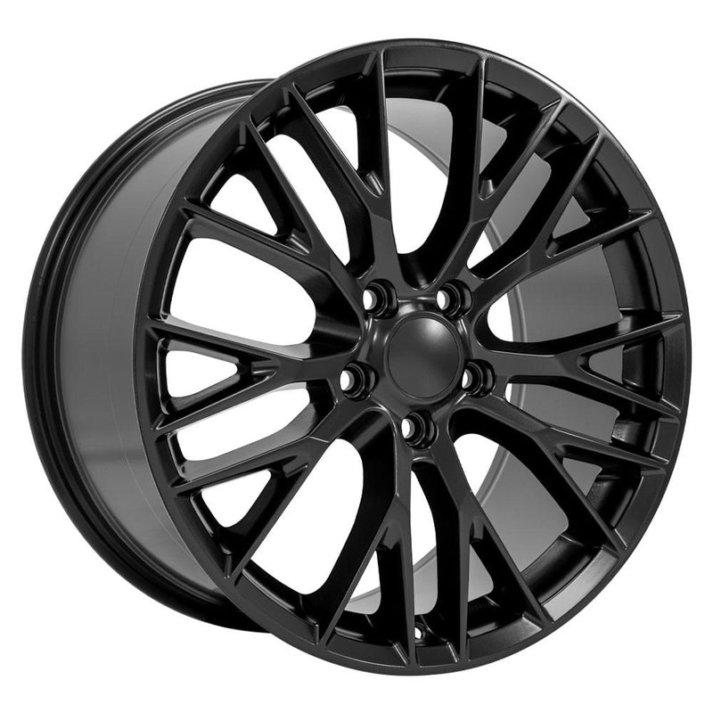 Wheel 19in Replica CV22 fits Chevrolet Corvette C7 Z06 19x10 Black