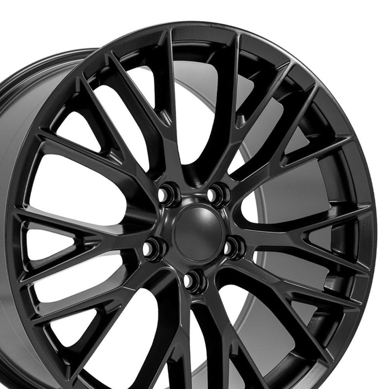 Wheel 19in Replica CV22 fits Chevrolet Corvette C7 Z06 19x10 Black