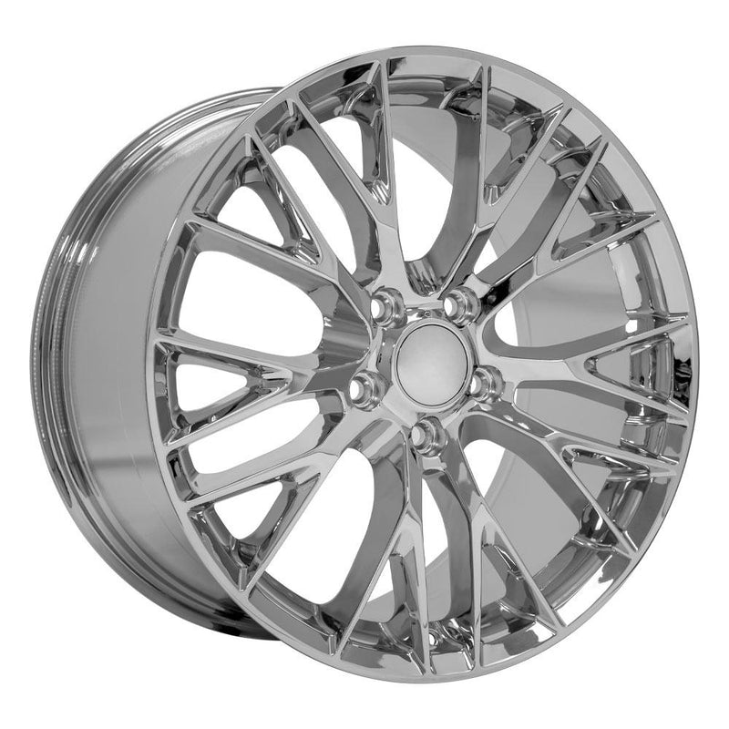 Wheel 19in Replica CV22 fits Chevrolet Corvette C7 Z06 19x10 Chrome