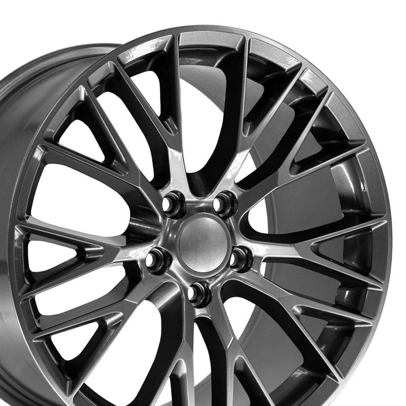 Wheel 19in Replica CV22 fits Chevrolet Corvette C7 Z06 19x10 Gunmetal