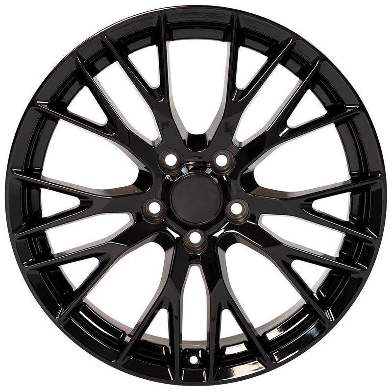 Wheel 19in Replica CV22 fits Chevrolet Corvette C7 Z06 19x8.5 Black