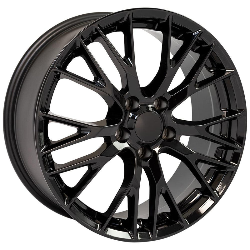 Wheel 19in Replica CV22 fits Chevrolet Corvette C7 Z06 19x8.5 Black