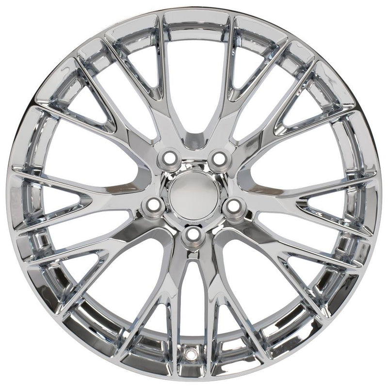 Wheel 19in Replica CV22 fits Chevrolet Corvette C7 Z06 19x8.5 Chrome