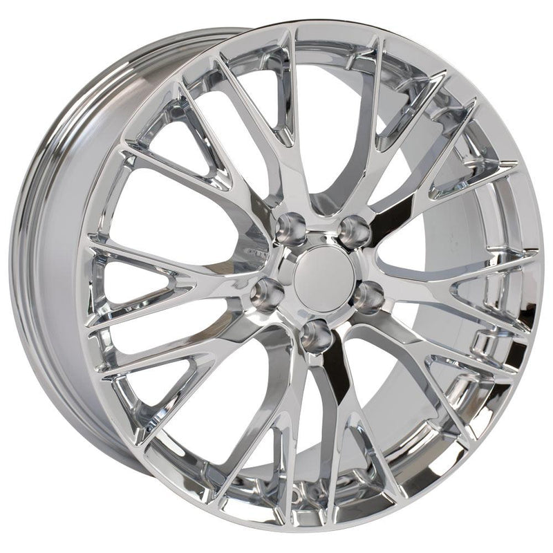 Wheel 19in Replica CV22 fits Chevrolet Corvette C7 Z06 19x8.5 Chrome