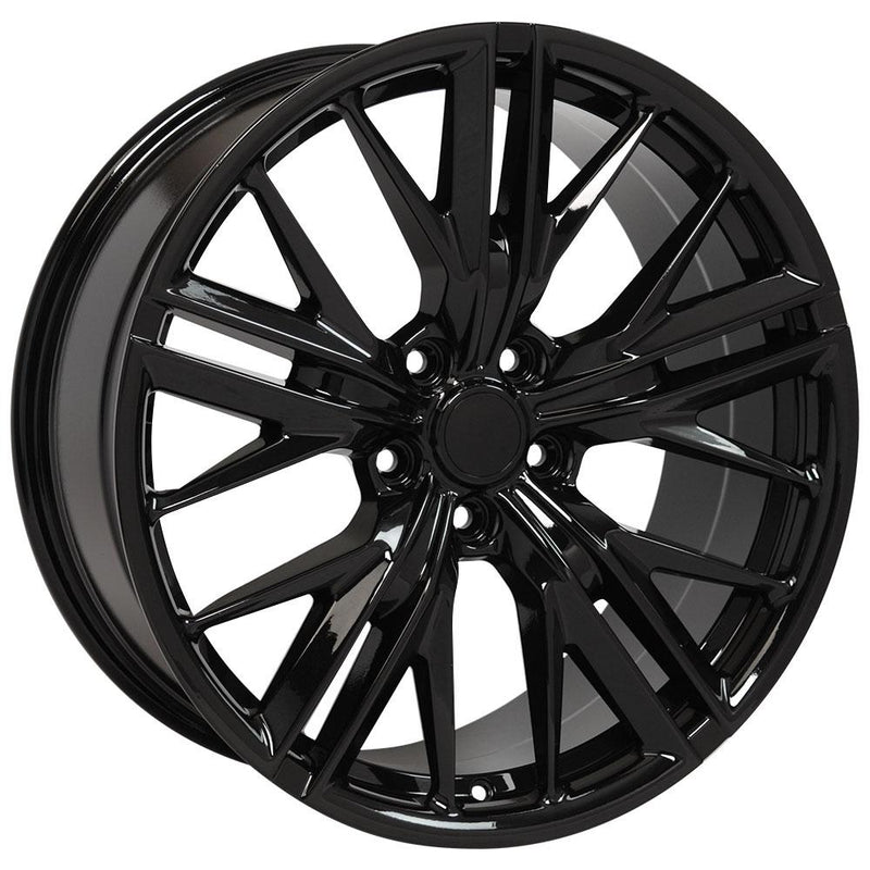 Wheel 20in Replica CV25 fits Chevrolet Camaro ZL1 20x9.5 Black