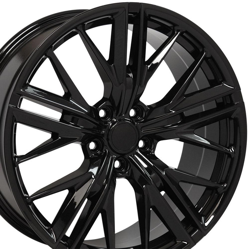 Wheel 20in Replica CV25 fits Chevrolet Camaro ZL1 20x9.5 Black