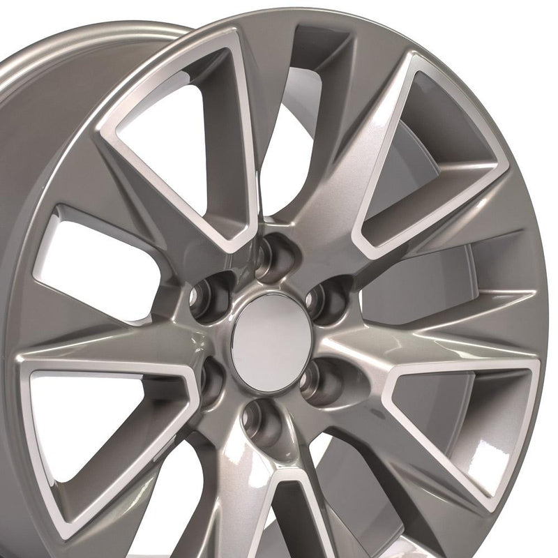 Wheel 20in Replica CV26 fits Chevrolet Silverado LTZ 20x9 Machined