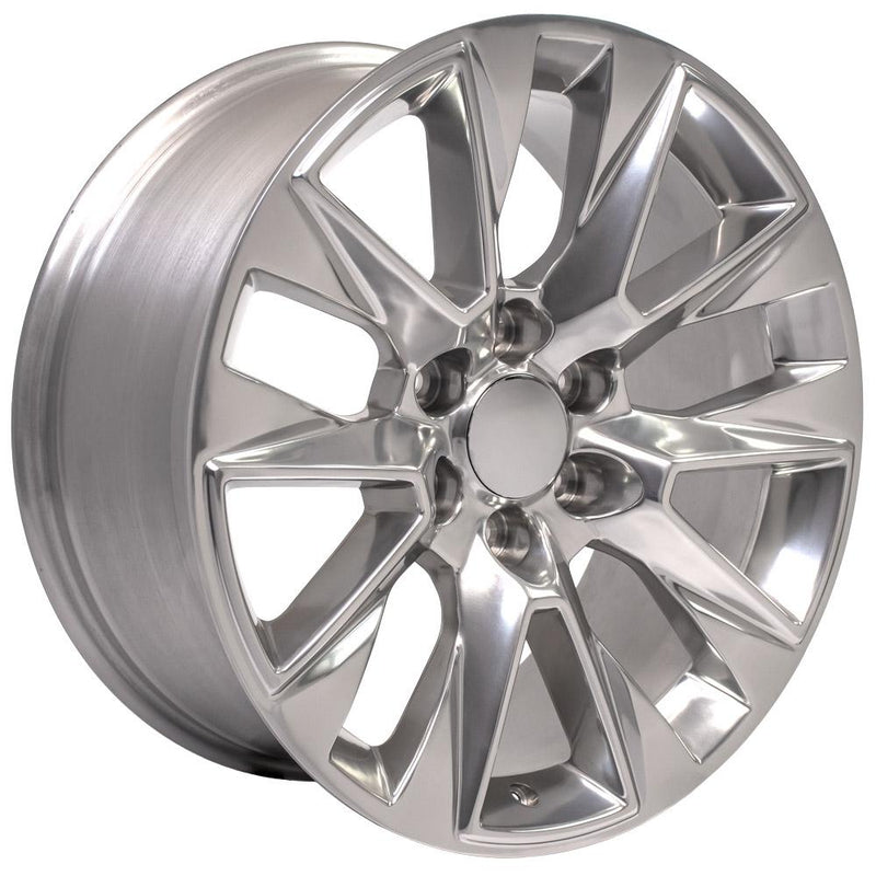 Wheel 20in Replica CV26 fits Chevrolet Silverado LTZ 20x9 Polished