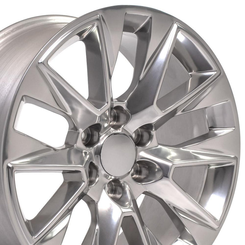 Wheel 20in Replica CV26 fits Chevrolet Silverado LTZ 20x9 Polished