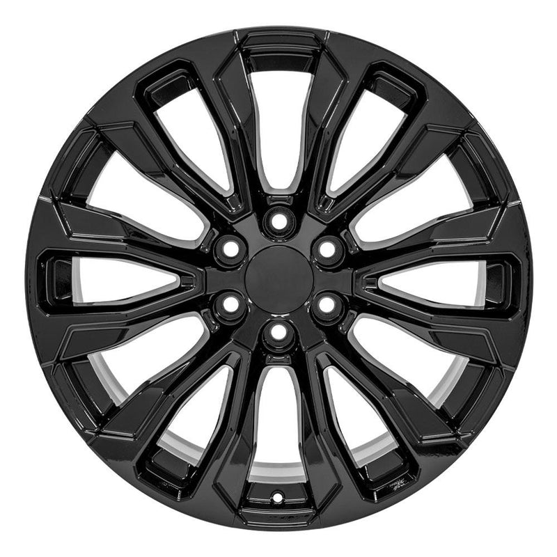 Wheel 22in Replica CV30 fits GMC Yukon 1500 22x9 Gloss Black