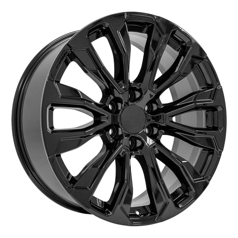 Wheel 22in Replica CV30 fits GMC Yukon 1500 22x9 Gloss Black