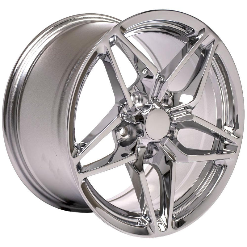 Wheel 17in Replica CV31 fits Chevrolet Corvette C7 ZR1 17x9.5 Chrome