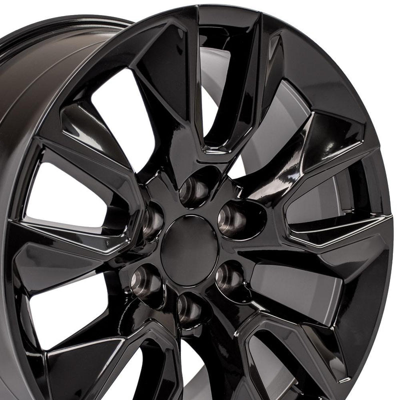 Wheel 20in Replica CV32 fits Chevrolet Silverado 20x9 Black