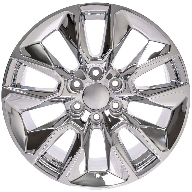 Wheel 20in Replica CV32 fits Chevrolet Silverado 20x9 Chrome