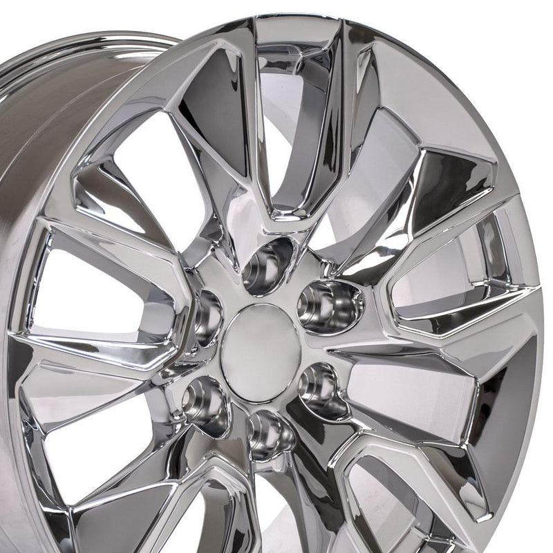 Wheel 20in Replica CV32 fits Chevrolet Silverado 20x9 Chrome